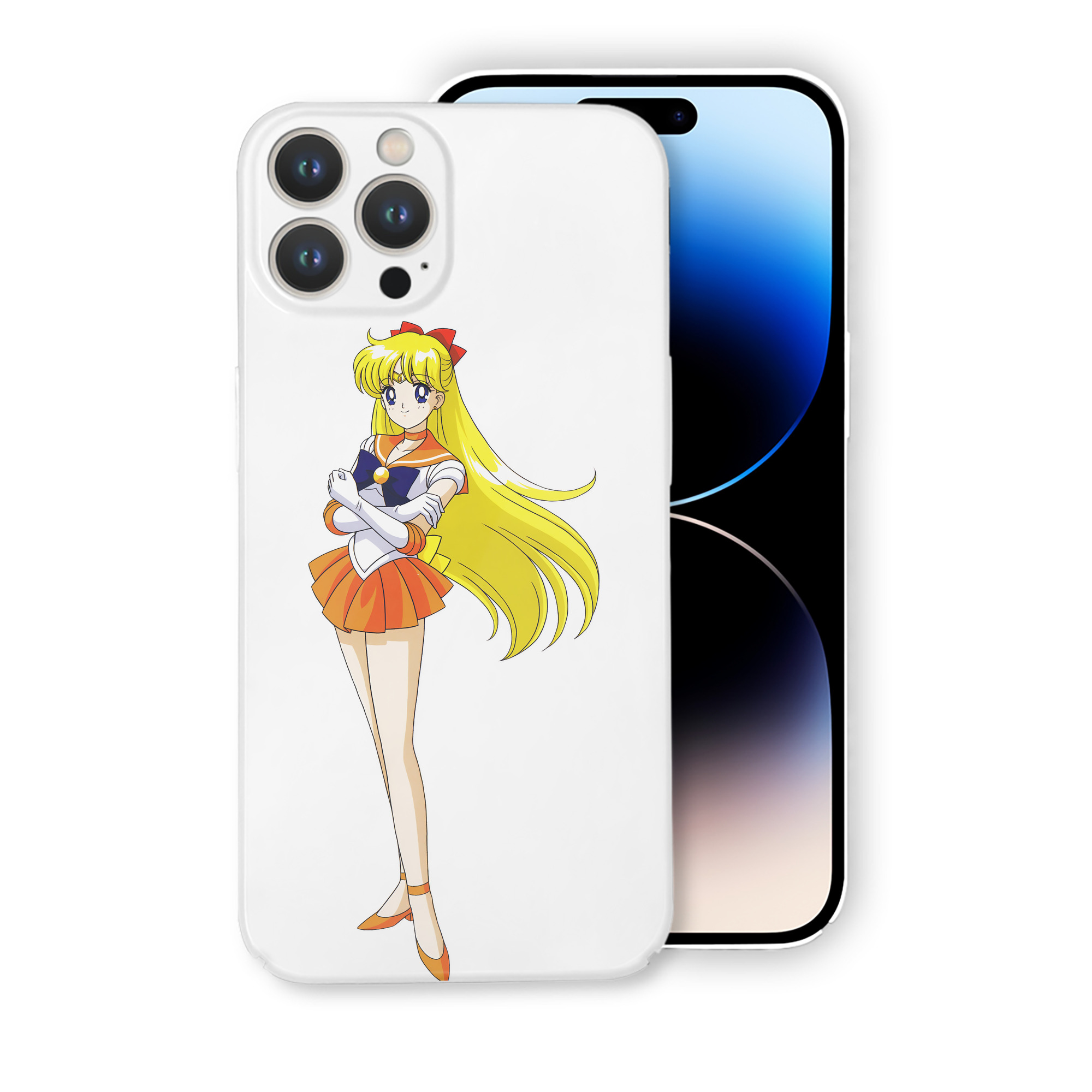 （画像用） 美少女戦士セーラームーン 愛野 美奈子 あいの みなこ Sailor Moon Aino Minako 【iPhone 14シリーズ対応】ハードケース